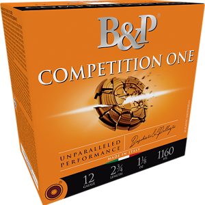 B&p Ammunition 12B32CP8 Competition One 12Gauge 2.75" 1 1/8oz 8Shot 25 Per Box/10 Case
