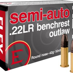 ELEY OUTLAW SEMIAUTO BENCHREST - 22LR 42GR 50RD 100BX/CS