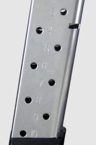CHECKMATE MAGAZINE 1911   FULL - SIZE 45ACP STAINLESS 10RD