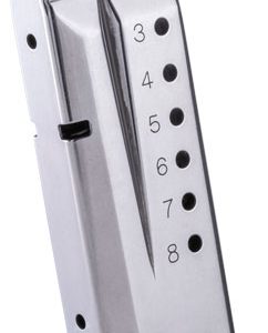 CHECKMATE MAGAZINE S&W SHIELD - 9MM STAINLESS 8RD